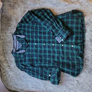 Tommy Hilfiger Plaid Long-Sleeve, Button-down